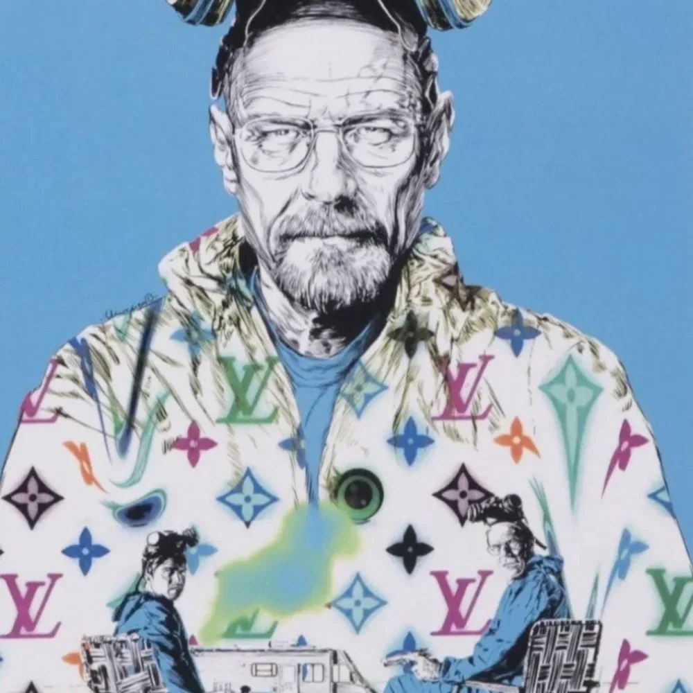 “Death NY” Artist Proof - Walter White x Louis Vuitton